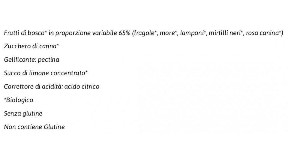 Frutti di Bosco Biologico