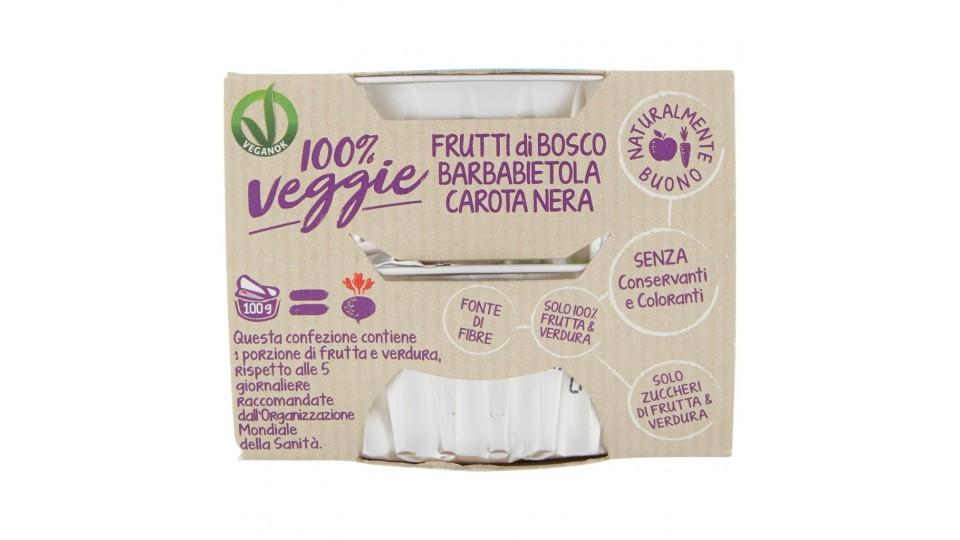 100% Veggie Frutti di Bosco Barbabietola Carota Nera