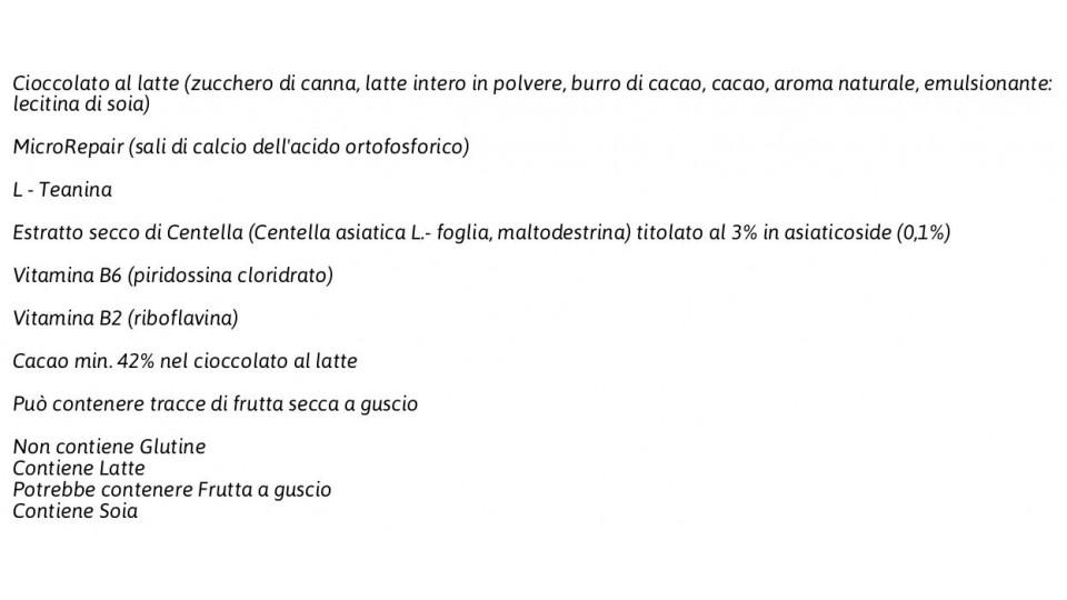 Buonisssima Cioccolata Funzionale Memoria e Funzioni Cognitive al Latte