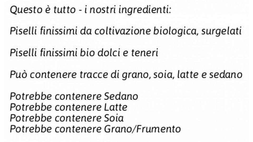 Piselli Finissimi Bio