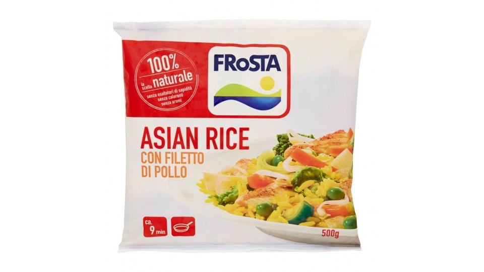 Asian Rice con Filetto di Pollo