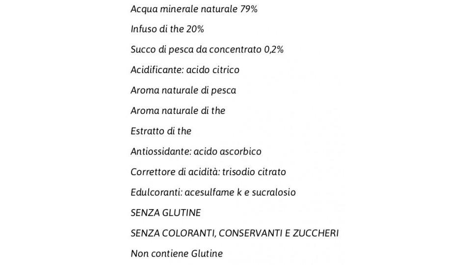 The Pesca senza Zuccheri