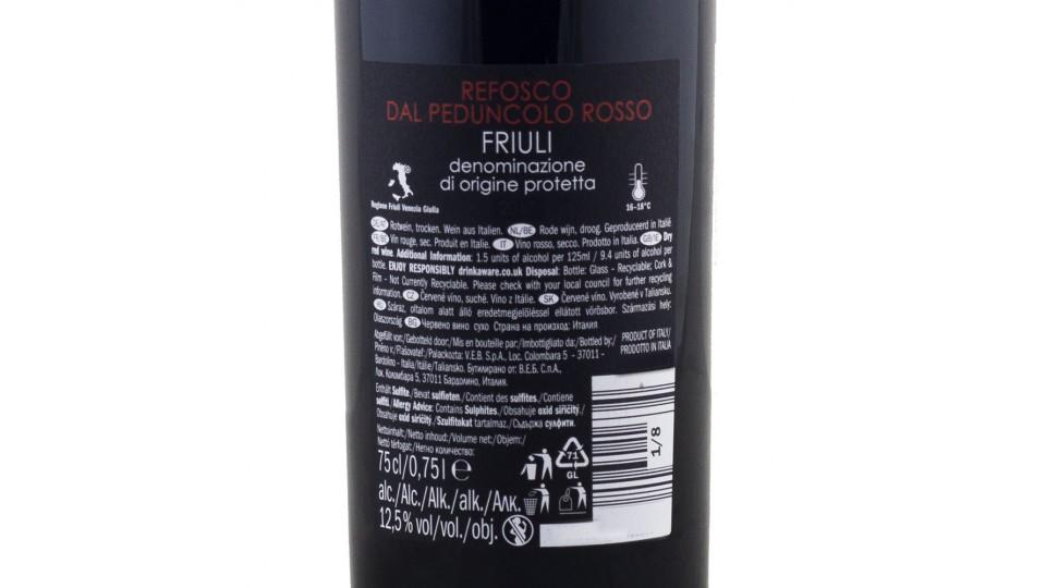 Refosco dal Peduncolo Rosso, Friuli Grave Dop