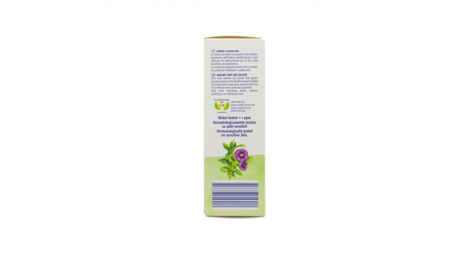 Detergente Intimo Rinfrescante con Menta e Malva Bio