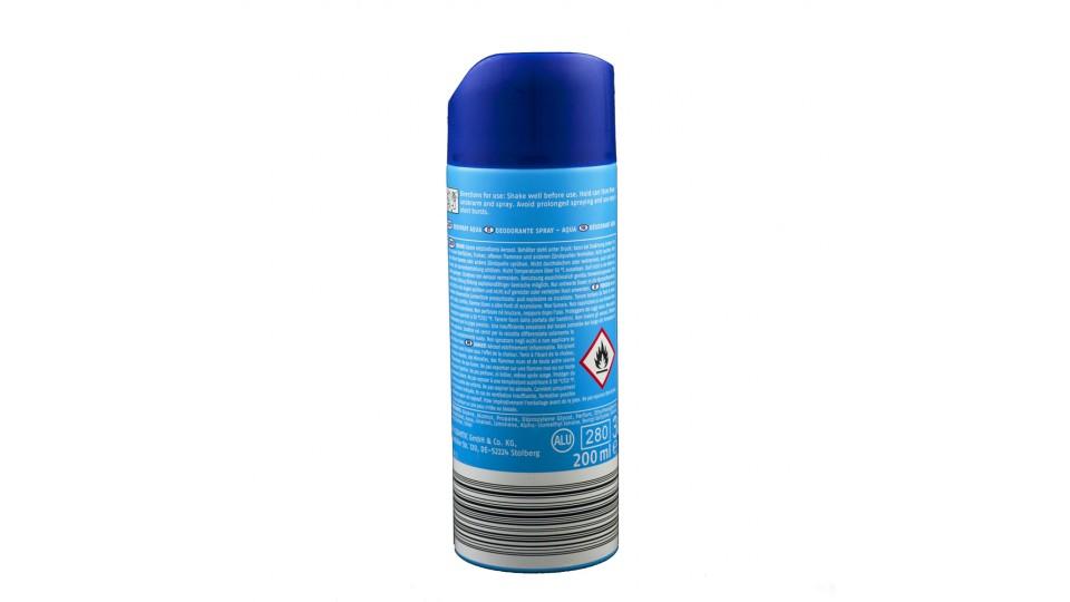 Deodorante Spray Uomo Aqua