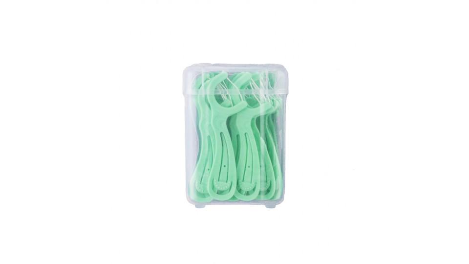 Filo Interdentale con Forcella 3in1 Menta