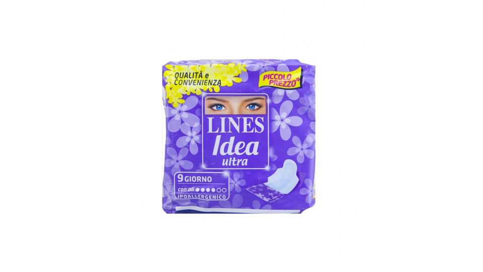 Idea Ultra Assorbenti Giorno Ripiegati con Ali