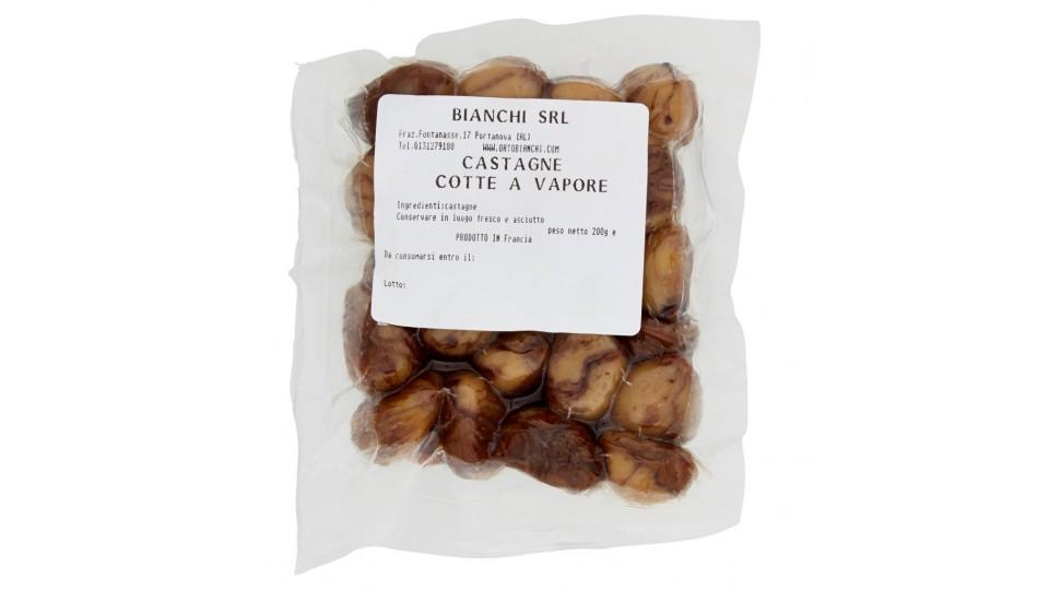 Castagne Cotte a Vapore