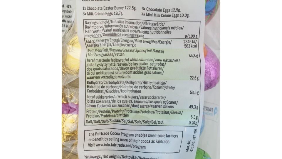 Sacchetto Pasquale Cioccolato al Latte Ripieno