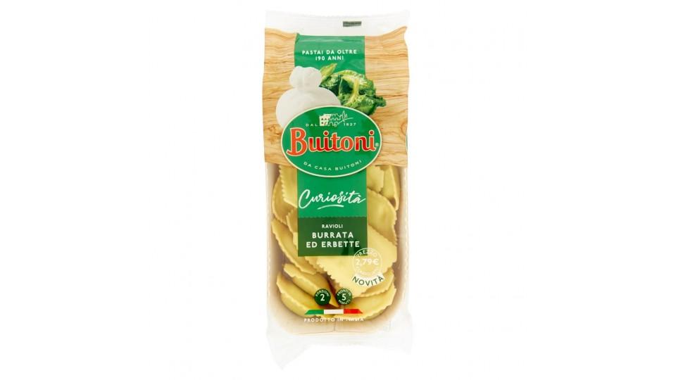 Curiosità Ravioli Burrata Ed Erbette