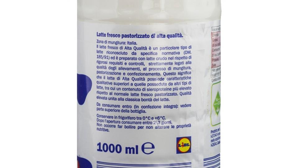 Latte Fresco Pastorizzato Alta Qualità 3,6%