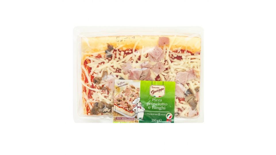 Pizza Prosciutto e Funghi da Cuocere Refrigerata