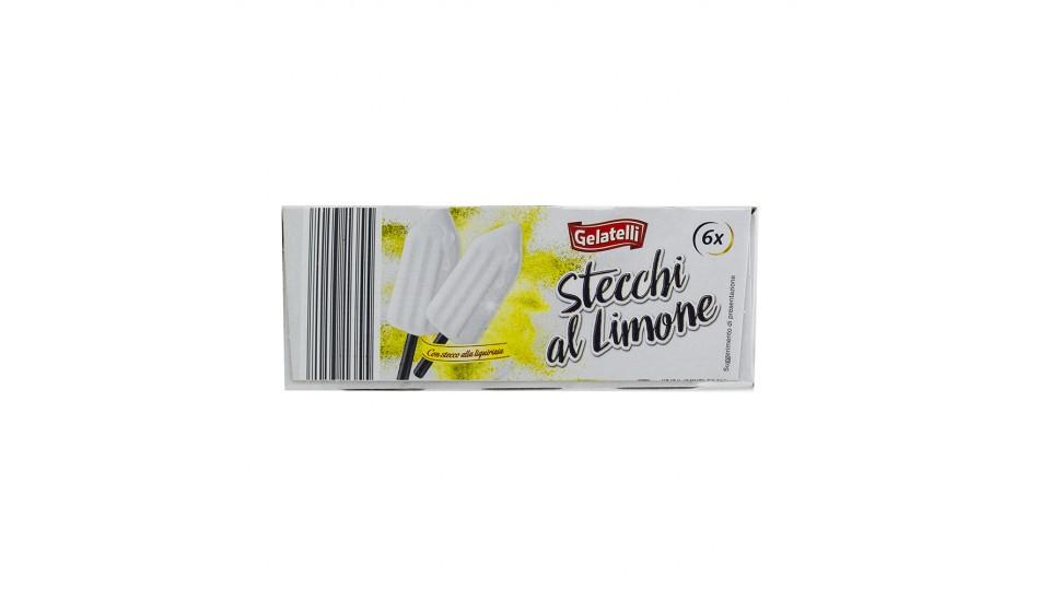 Stecchi al Limone con Bastoncino di Liquirizia