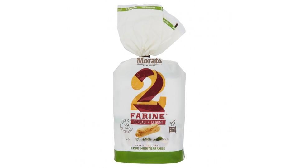 2 Farine Panetti Croccanti Erbe Mediterranee