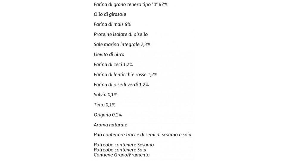 2 Farine Panetti Croccanti Erbe Mediterranee