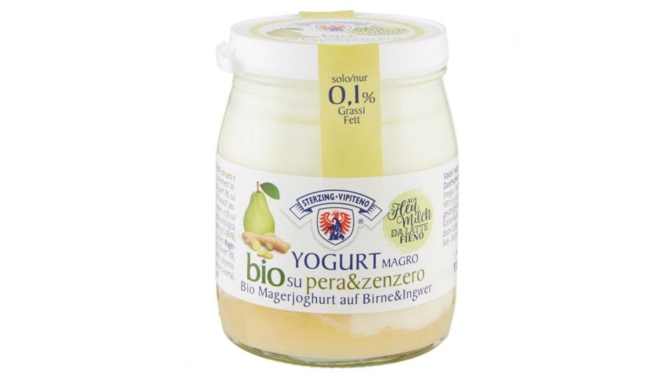 Bio Yogurt Magro su Pera&zenzero da Latte Fieno