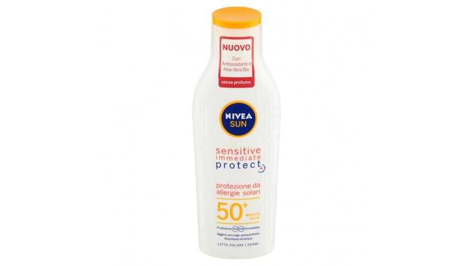 Sensitive Immediate Protect Latte Solare Fp 50+ Molto Alta
