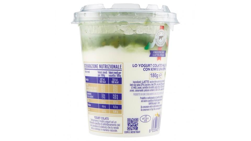 Lo Yogurt Colato con Kiwi e Uva Spina