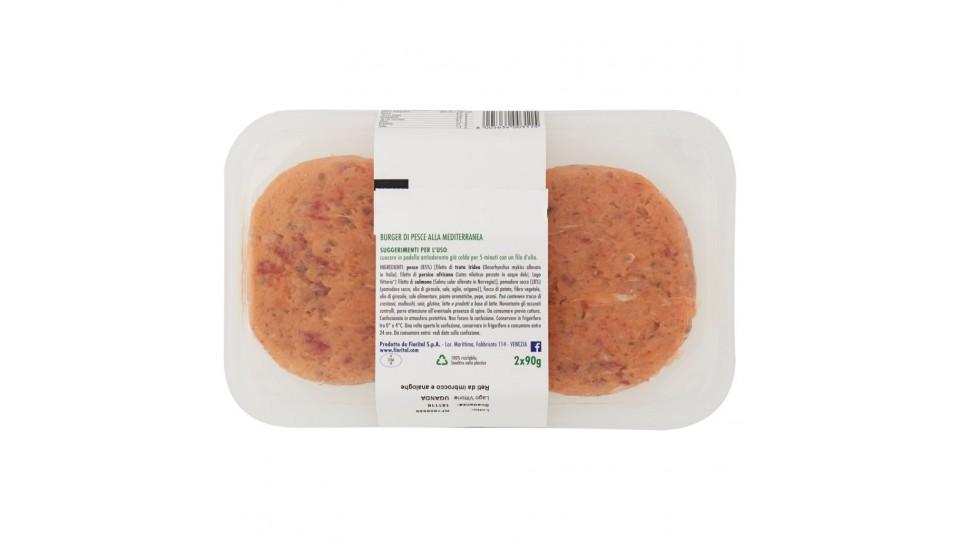 Burger di Pesce alla Mediterranea 2 x 90 g