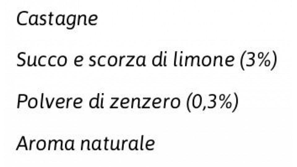 Viva la Castagna con Note di Limone & Zenzero