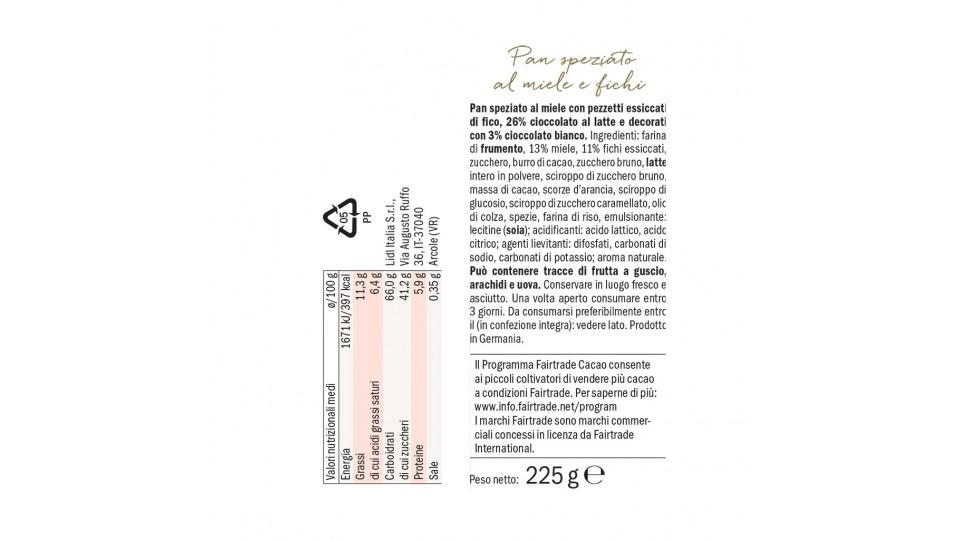 Pan Speziato al Miele e Fichi