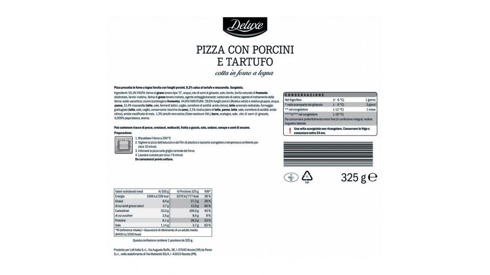 Pizza con Funghi Porcini e Tartufo