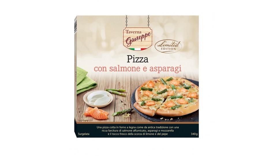 Pizza Salmone e Asparagi