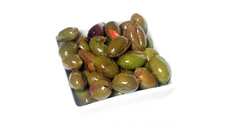 Olive Verdi Piccanti Olio di Semi