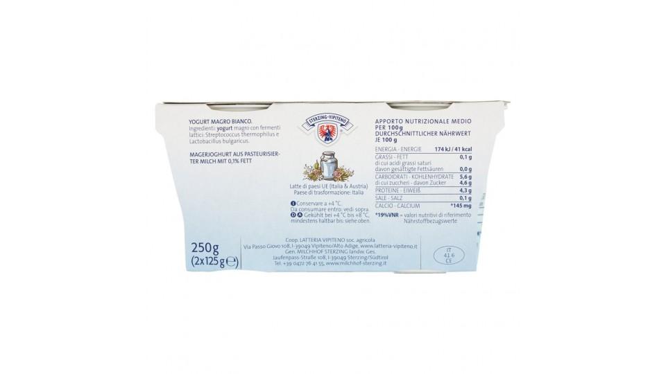 0,1% Grassi Yogurt Magro Bianco