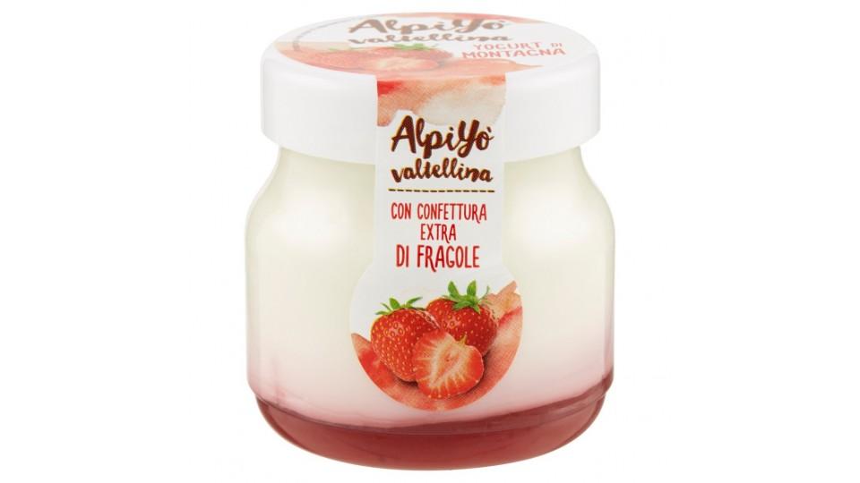 Yogurt di Montagna con Confettura Extra di Fragole