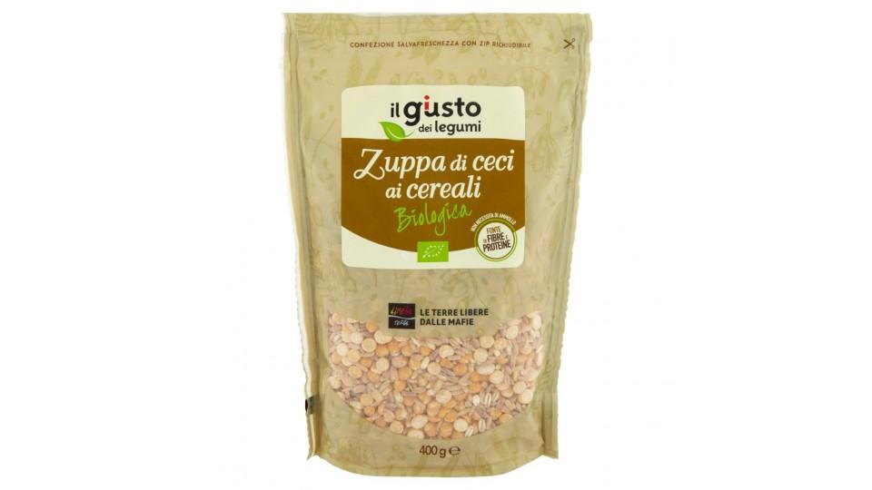 Il Giusto Gusto dei Legumi Zuppa di Ceci ai Cereali Biologici