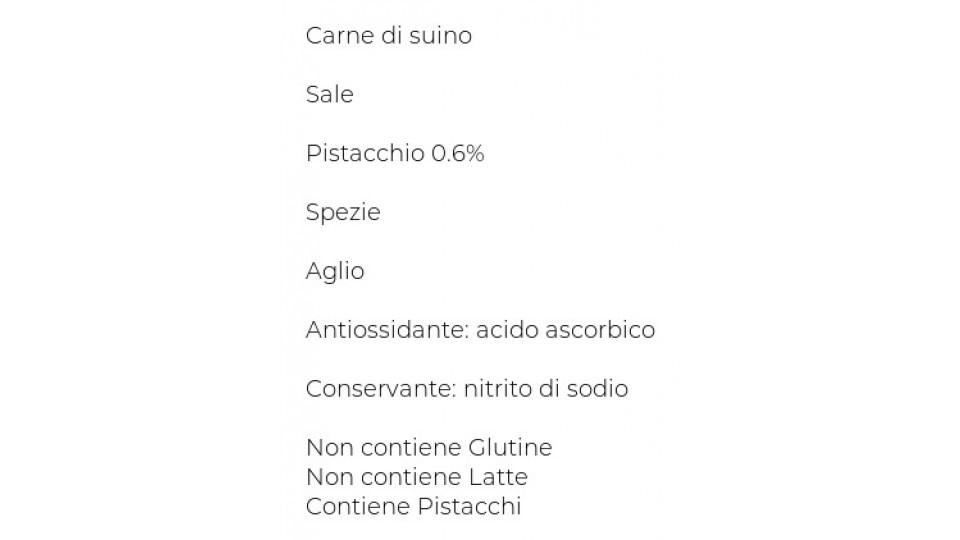 Mortadella con Pistacchio da Suini 100% Italiani 0,140 Kg