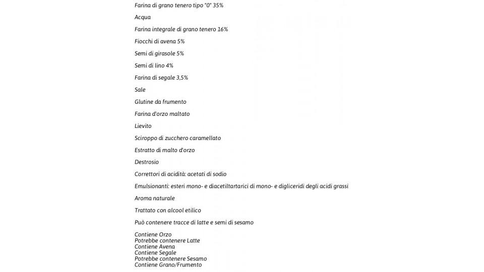 Pan Rustico ai Cereali 4 x 82,5 g