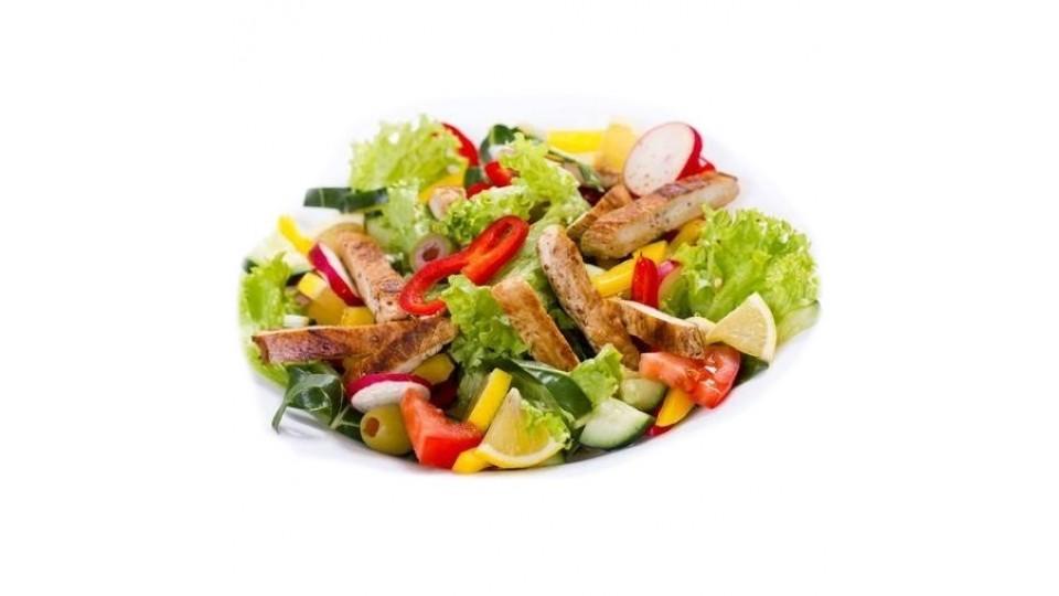 Insalata di Pollo con Verdure