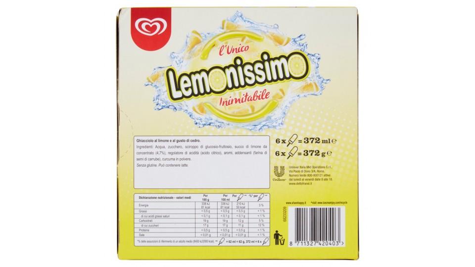 Lemonissimo 6 x 62 g