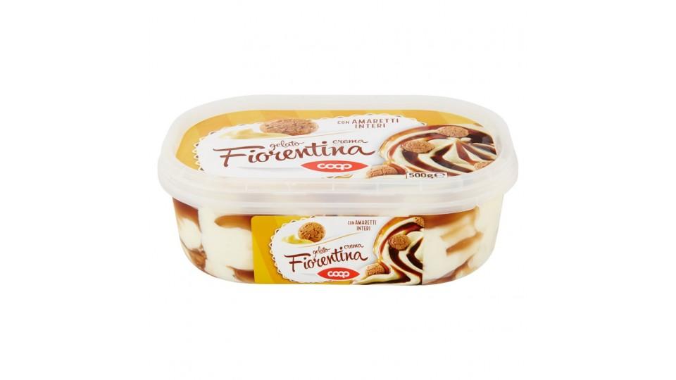 Gelato Crema Fiorentina con Amaretti Interi