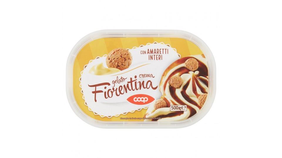 Gelato Crema Fiorentina con Amaretti Interi