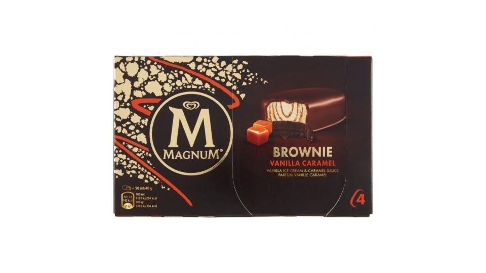 Brownie Vanilla Caramel 4 x 40 g