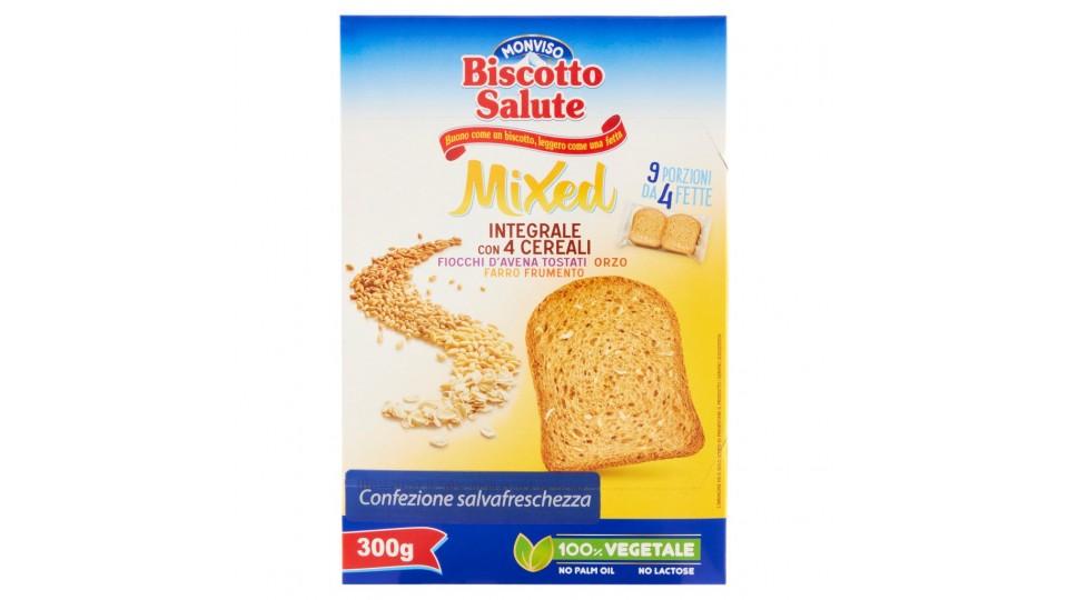 Biscotto Salute Mixed Integrale con 4 Cereali