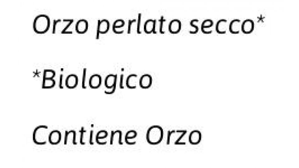 Orzo Perlato Biologico