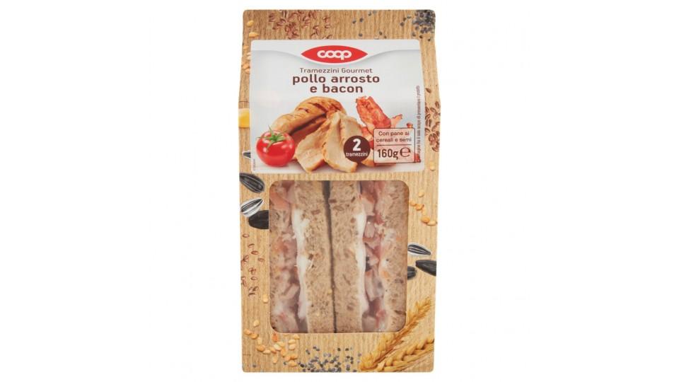 Tramezzini Gourmet Pollo Arrosto e Bacon 2 Tramezzini