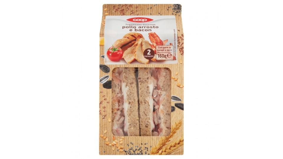 Tramezzini Gourmet Pollo Arrosto e Bacon 2 Tramezzini