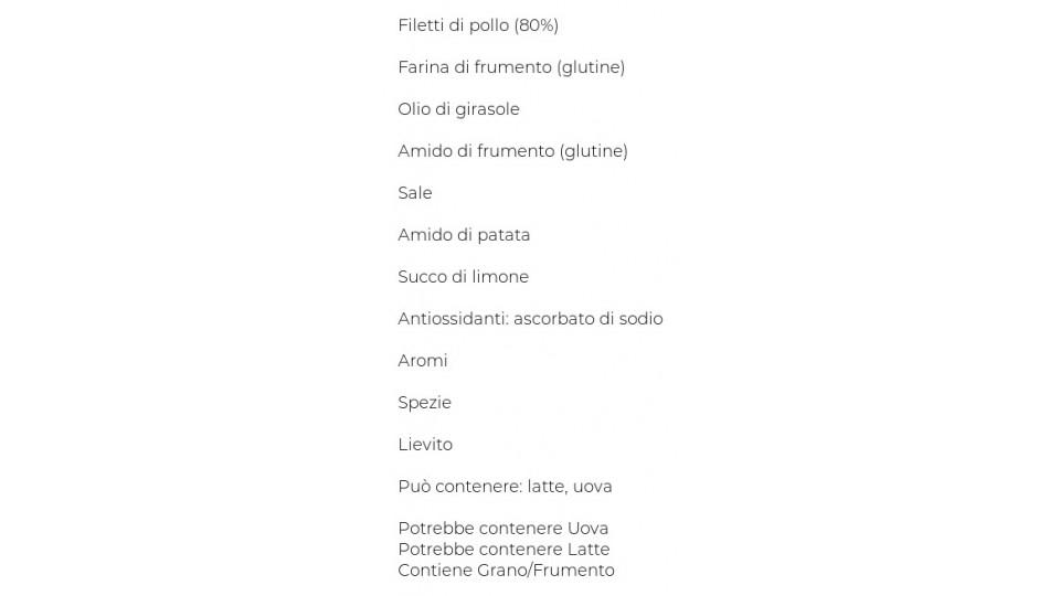 Semplicemente Panati Filetti di Pollo Panati 0,280 Kg