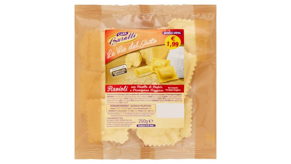 Le Vie del Gusto Ravioli con Ricotta di Bufala e Parmigiano Reggiano