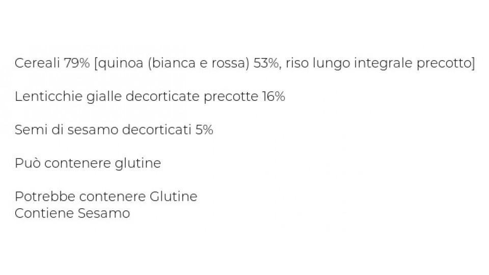 I Salvaminuti Quinoa e Lenticchie con Semi di Sesamo