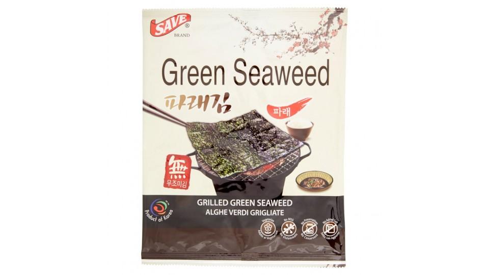 Green Seaweed Alghe Verdi Grigliate
