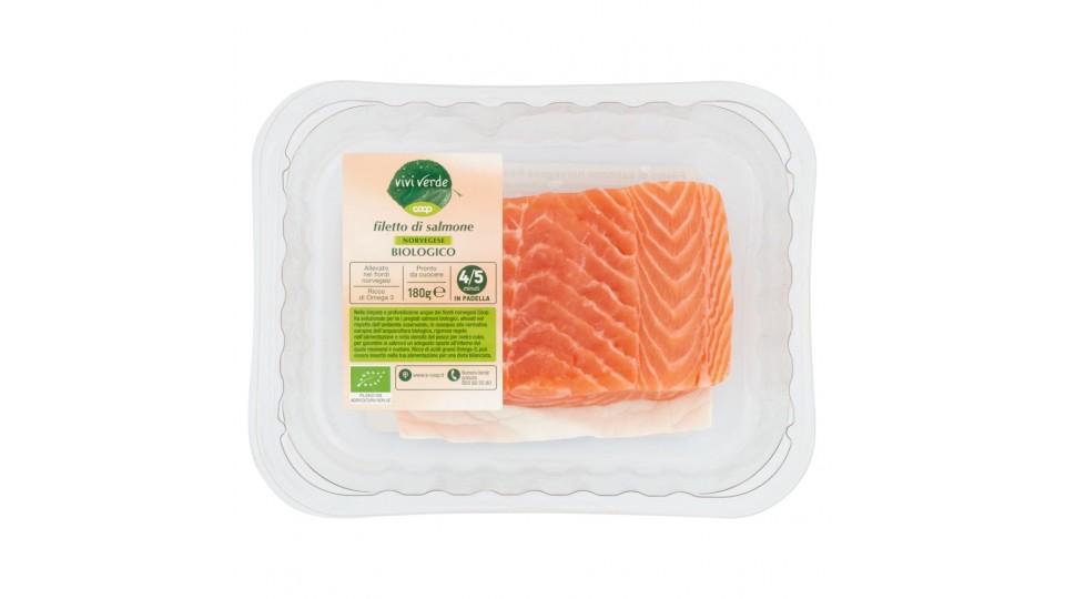 Filetto di Salmone Norvegese Biologico