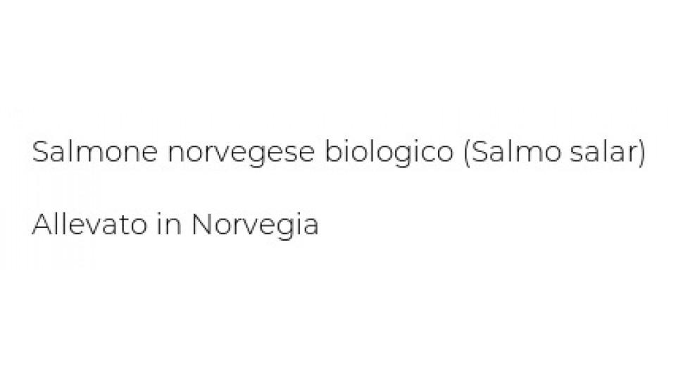 Filetto di Salmone Norvegese Biologico
