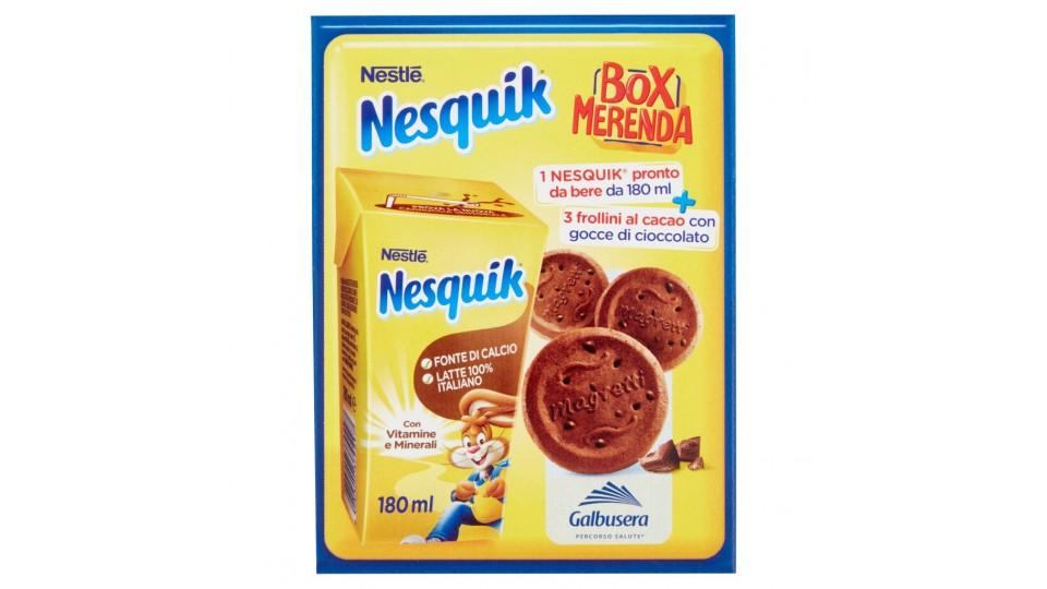 Box Merenda Pronto da Bere Latte e Cacao con 3 Frollini Magretti Galbusera 207g