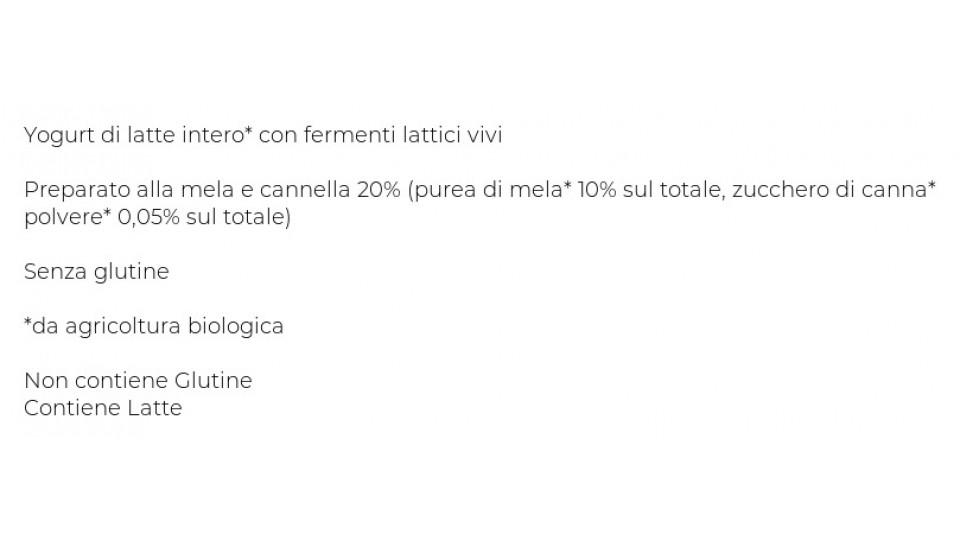 Bio Yogurt da Latte Fieno Mela & Cannella
